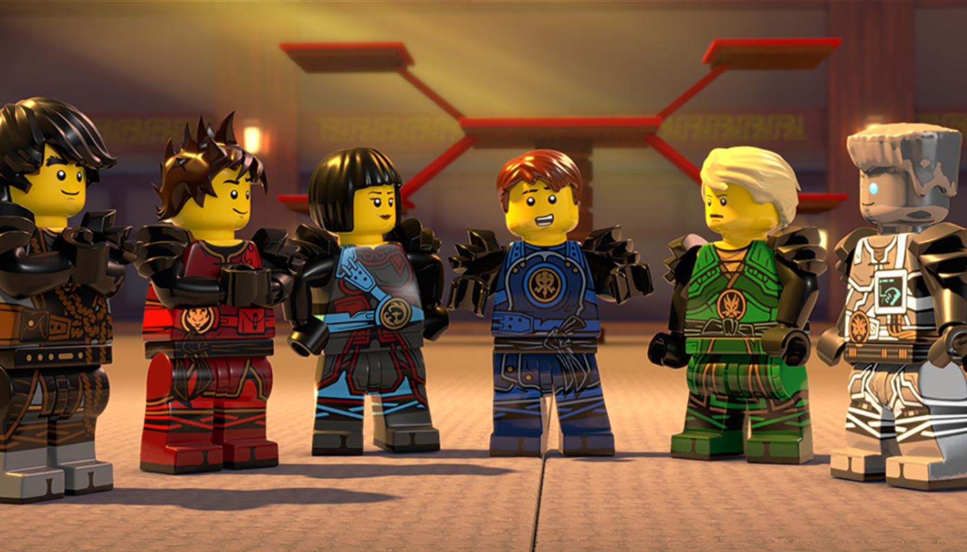 LEGO NINJAGO - Master of the 4th Dimension 4D movie at LEGO Studios 4D